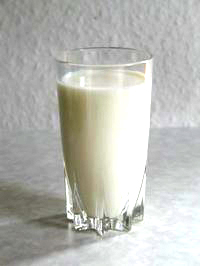 Glass of milk